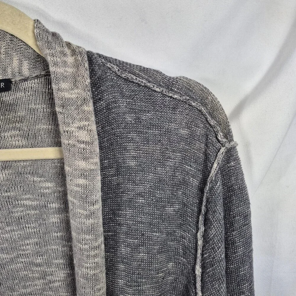 Eileen Fisher Linen Sweater Women XLarge Open Front Cardigan Sustainable Capsule - Picture 7 of 7